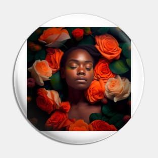 A REST WITH ROSES Pin