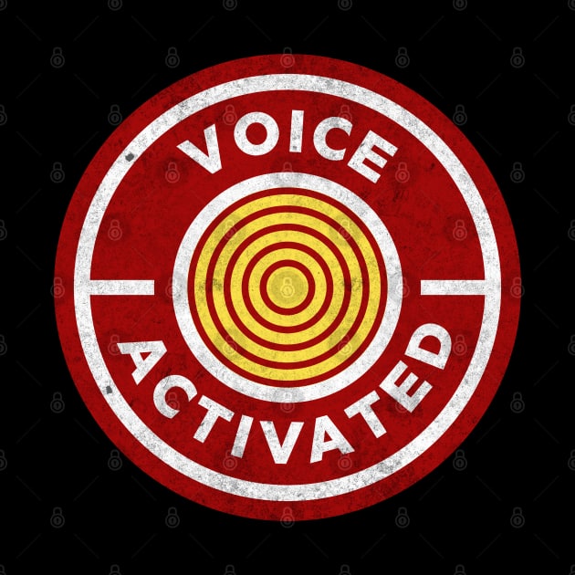 VOICE ACTIVATED - LABEL DESIGN by Off the Page