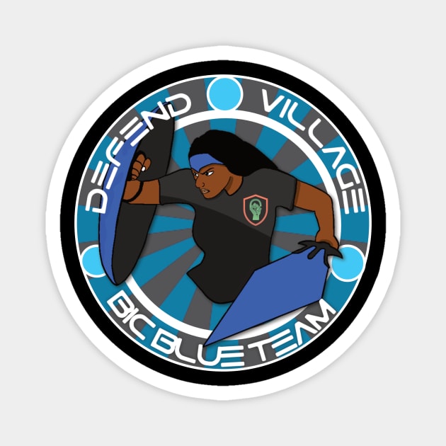 BIC Blue Team Magnet by blacksincyberconference