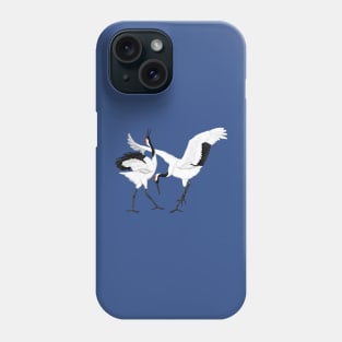 Crane dance Phone Case