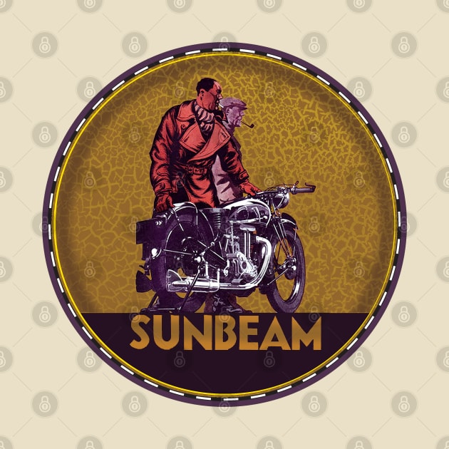 Sunbeam Motorcycles Vintage by Midcenturydave