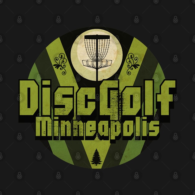 Disc Golf Minneapolis by CTShirts