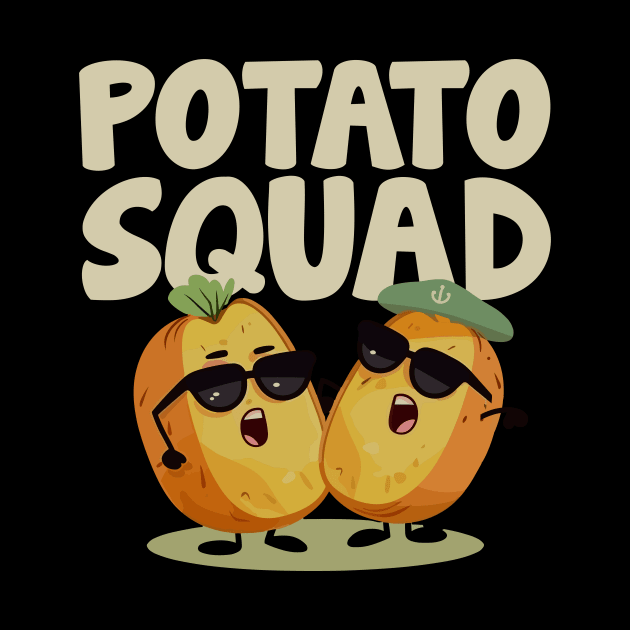 Funny Potato Squad by All-About-Words