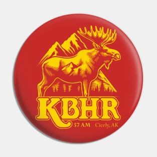 Northern Exposure Radio Station /// KBHR 57 AM Pin