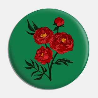 Peony Pin