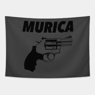 Murica - Home Of The Armed And Courageous Tapestry