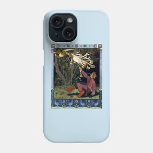 The Tale of Prince Ivan, The Firebird and the Grey Wolf - Ivan Bilibin 1899 Phone Case