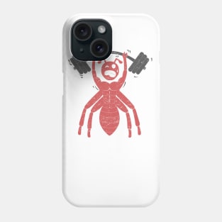 gym workout ant Phone Case