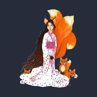 3 Tail Kitsune T-Shirt