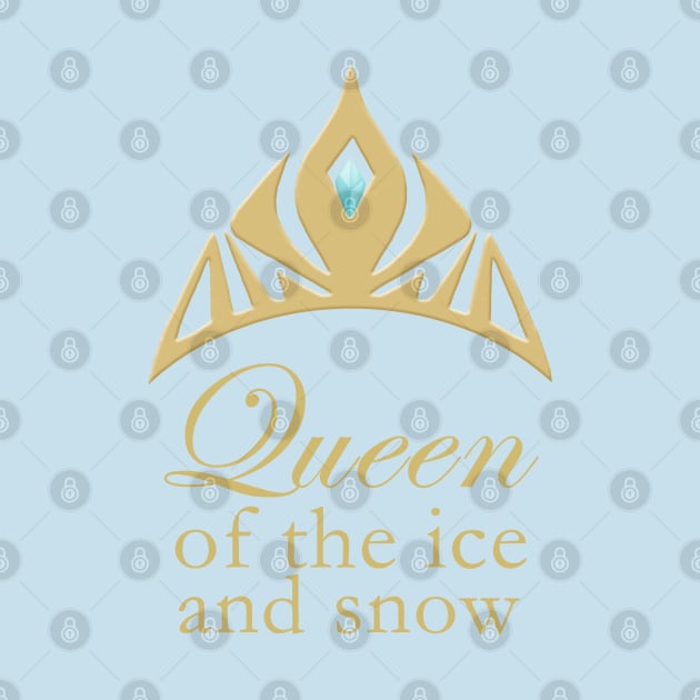 Queen of the Ice and Snow by lunalalonde