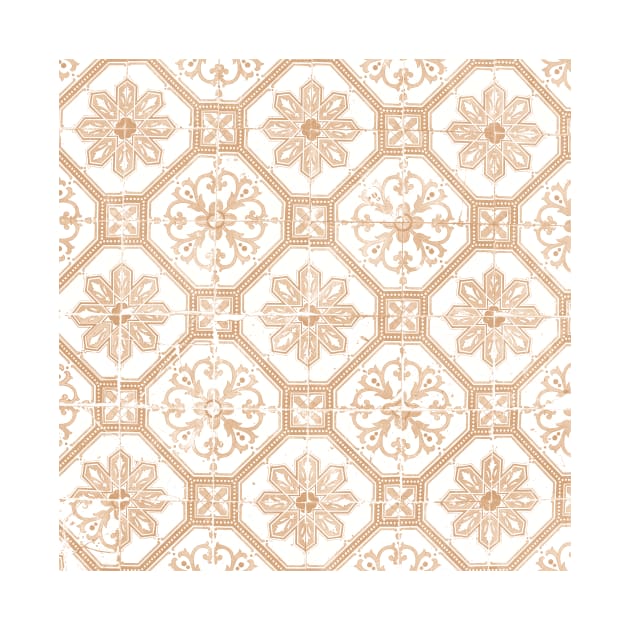 Beige and white aesthetic porcelain vintage maximalism by Pictandra