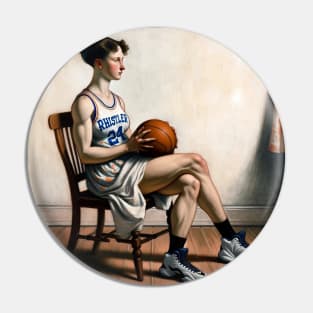 March Matron: Whistler's Mother Joins the Madness Pin