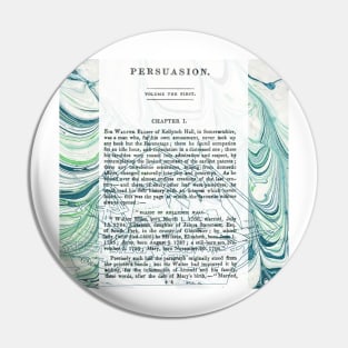 Jane Austen Persuasion Collage Pin