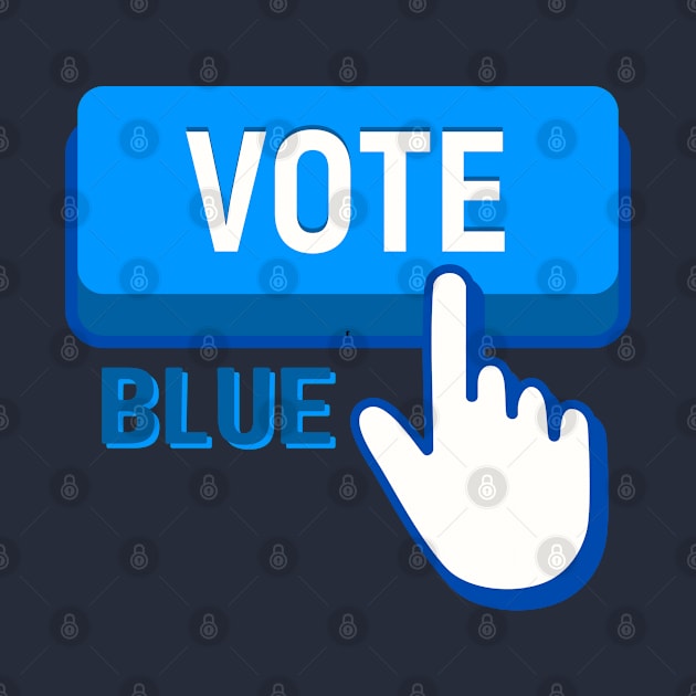 VOTE BLUE by TJWDraws