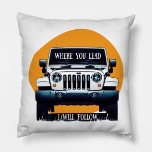 The Girls Car - Where You Lead I Will Follow - Gilmore Pillow