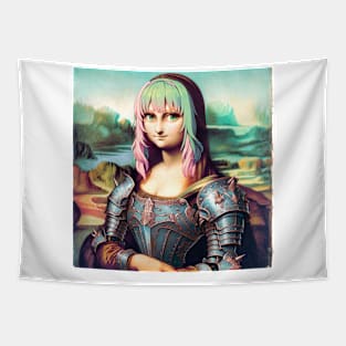 Mona Lisa Anime Tapestry