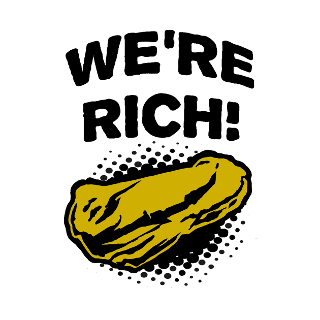 Deep Rock Galactic- We're Rich! Gold Chunk by CatsandBats