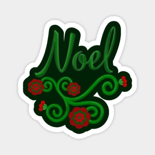 Noel Christmas Art Magnet