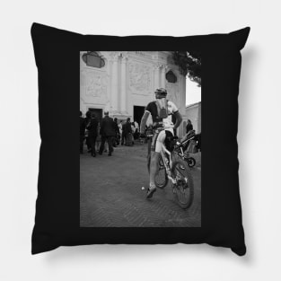 Cyclist Pillow