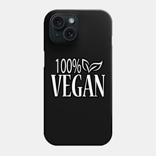 100% Vegan Phone Case