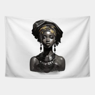 Afrocentric Woman Tapestry