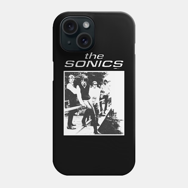 The sonics Classic B&W Phone Case by The Inspire Cafe