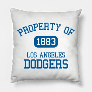 Property of Los Angeles Dodgers Pillow