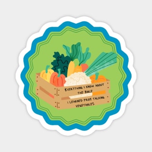 Talking Vegetables Magnet