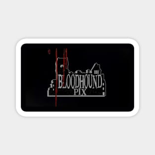 Bloodhound Pix Dripping Blood Logo Magnet