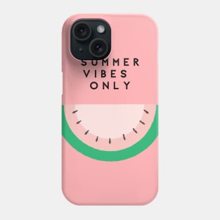 welcome summer vibes love vacation watermelon tropical vibes Phone Case