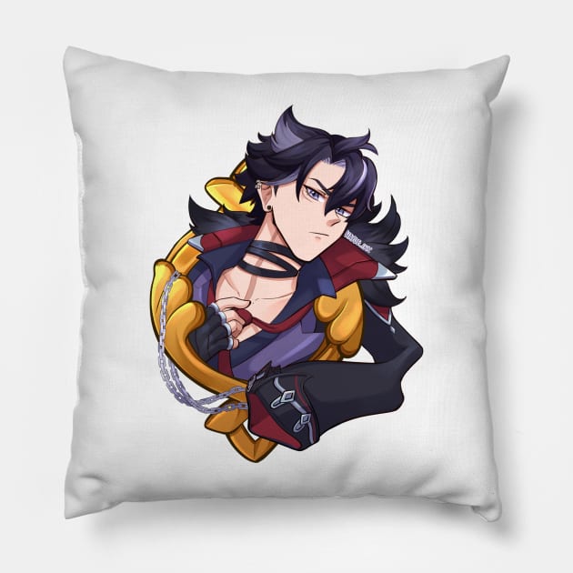 Wriothesley Badge Pillow by Hayde