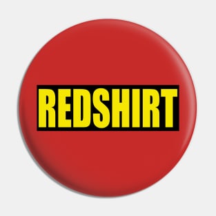 REDSHIRT Vest Patch Pin