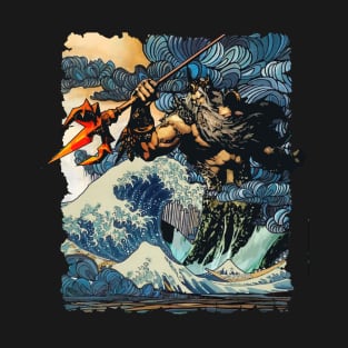 Poseidon in greek mythology T-Shirt