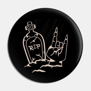 Heavy Grave Zombie Finger Pin