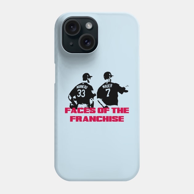 Mauer & Morneau Faces of the Franchise Phone Case by Pastime Pros