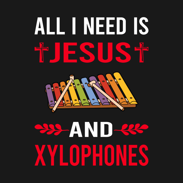 I Need Jesus And Xylophone by Bourguignon Aror