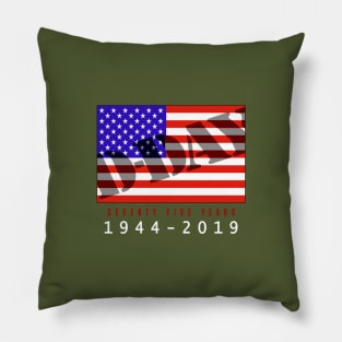 D-Day 75th Anniversary Pillow