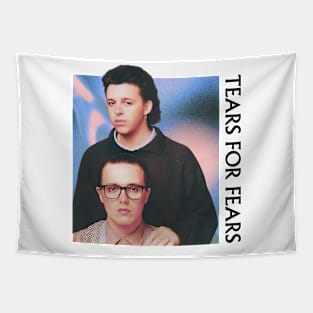 Vintage 80s Tears For Fears Tapestry