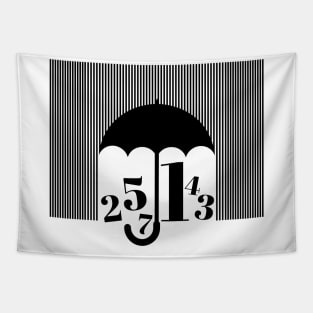 Umbrella Academy Number Tapestry