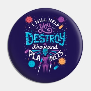 A thousand planets Pin