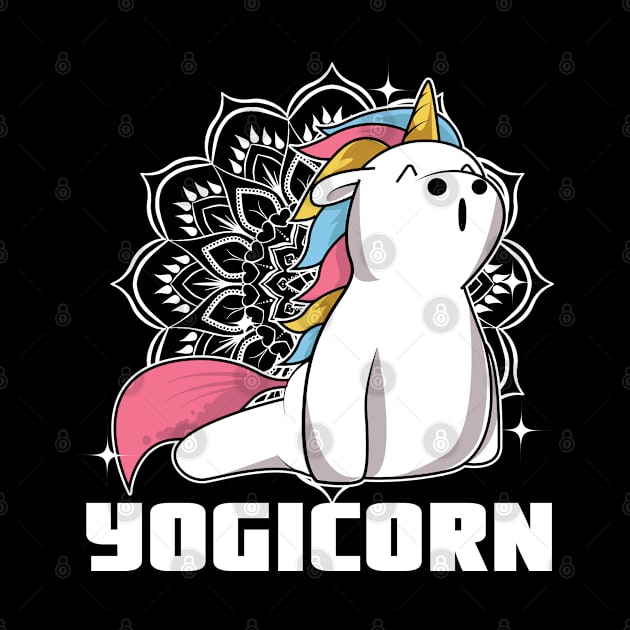 Yogicorn at Unicorn Yoga   Unicorn Lovers by MzumO