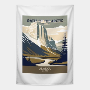 GATES OF THE ARCTIC NATIONAL PARK Art Tapestry