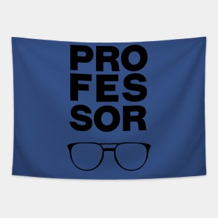 Professor Pro-fes-sor Glasses Tapestry