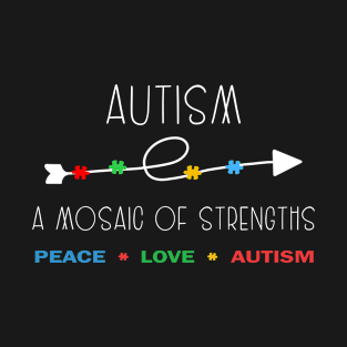 Autism A Mosaic of Strengths T-Shirt