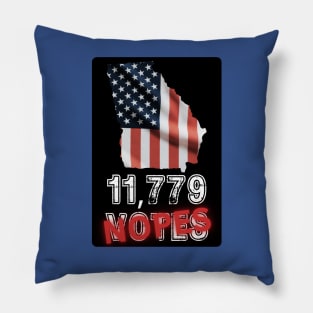 GA Votes - Mockup Nopes Pillow