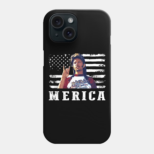 Distressed American Flag Merica Legend Phone Case by Symmetry Stunning Portrait