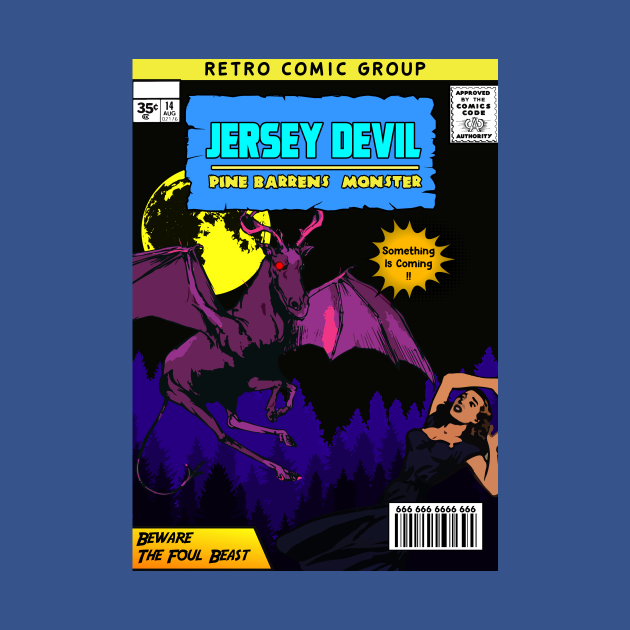 Jersey Devil comic Jersey Devil TShirt TeePublic