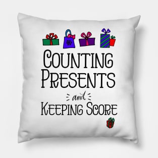 Counting Presents Pillow