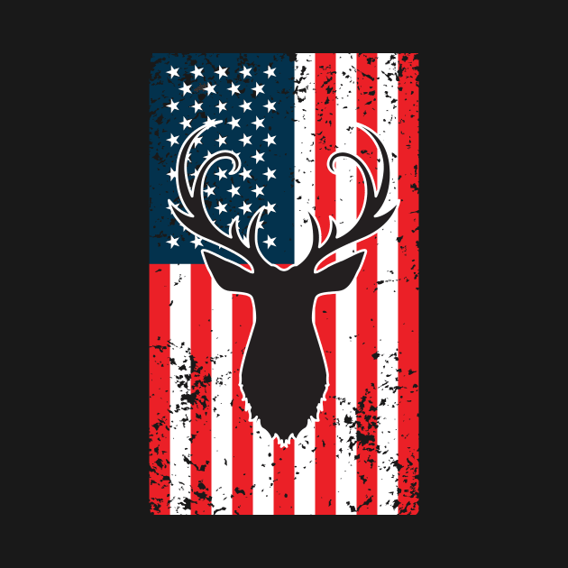 American Flag Deer Hunting, American Deer Hunter, Deer Outfit by jmgoutdoors