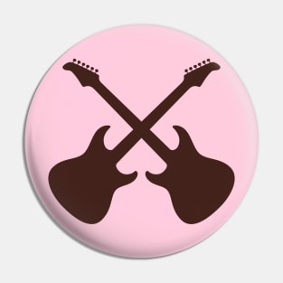 Crossed Guitars (IT Crowd) Pin